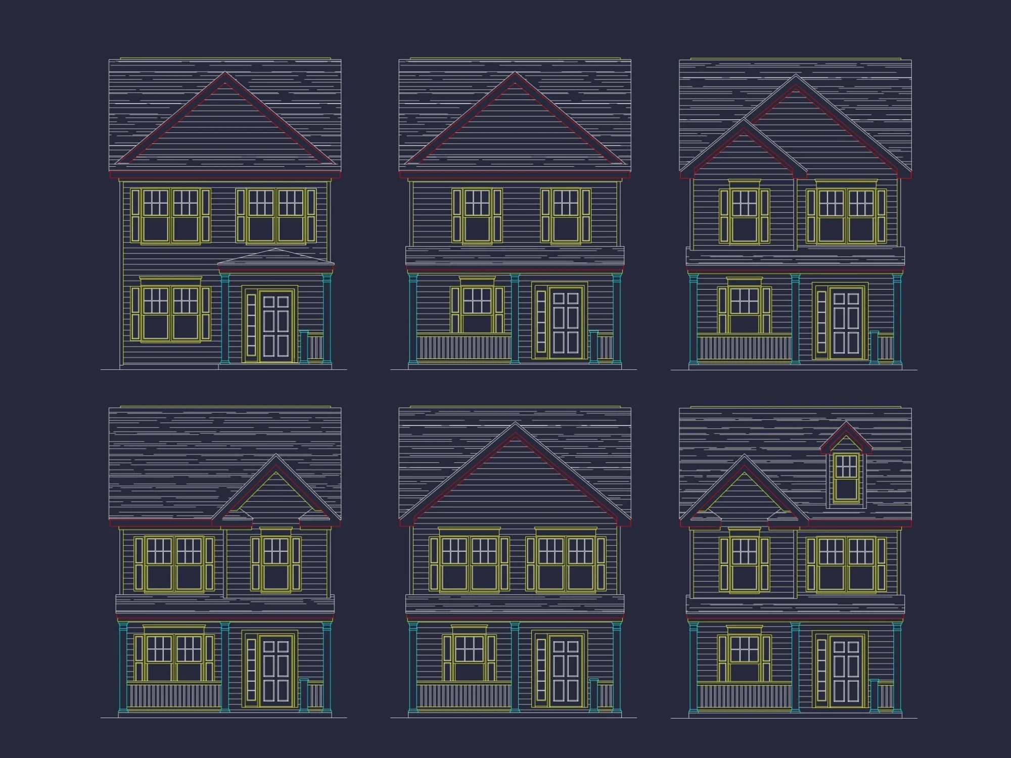 Modern Craftsman Home Plan with 2-Story Design and Open Floor Plan