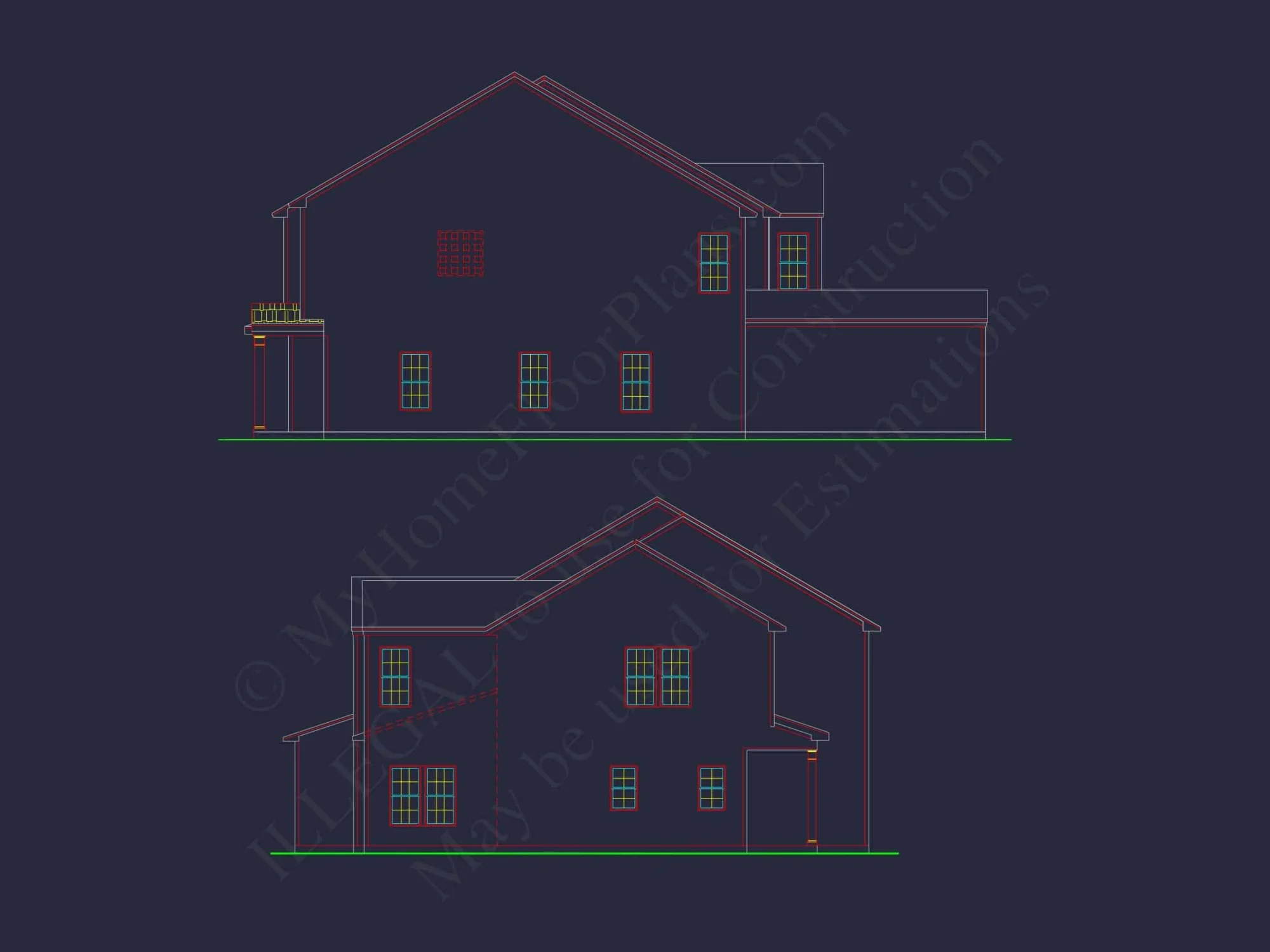11-1083-2 7-UNIT TOWNHOME PLAN