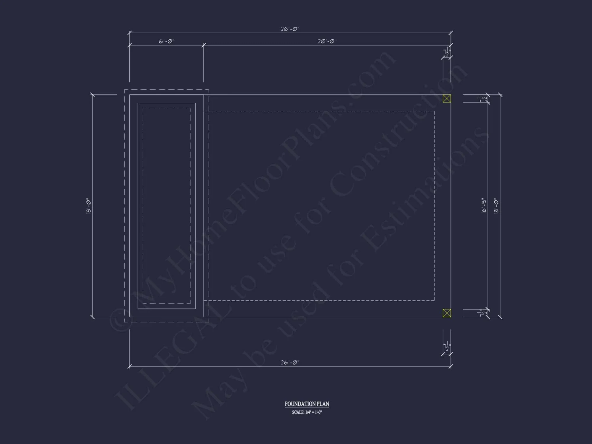 Modern Carport House Floor Plan Sleek 2-Bay Design with CAD Files