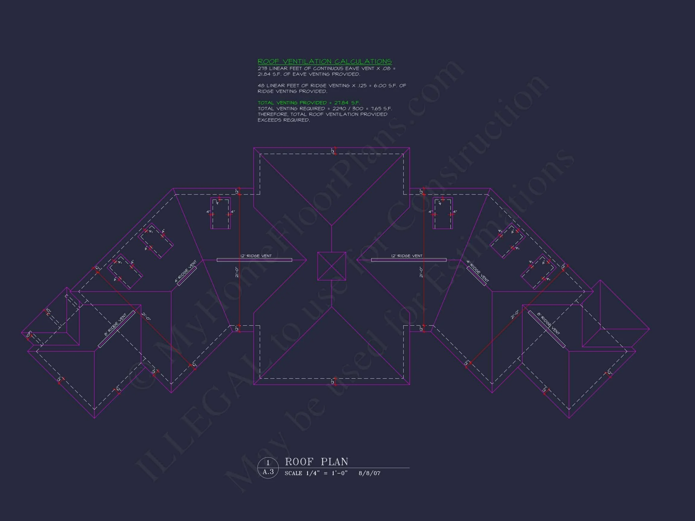 19-CLUBHOUSE - 94' Wide Clubhouse Floor Plan - Architectural CAD Blueprints 9 94' Wide Clubhouse Floor Plan – Architectural CAD Blueprints