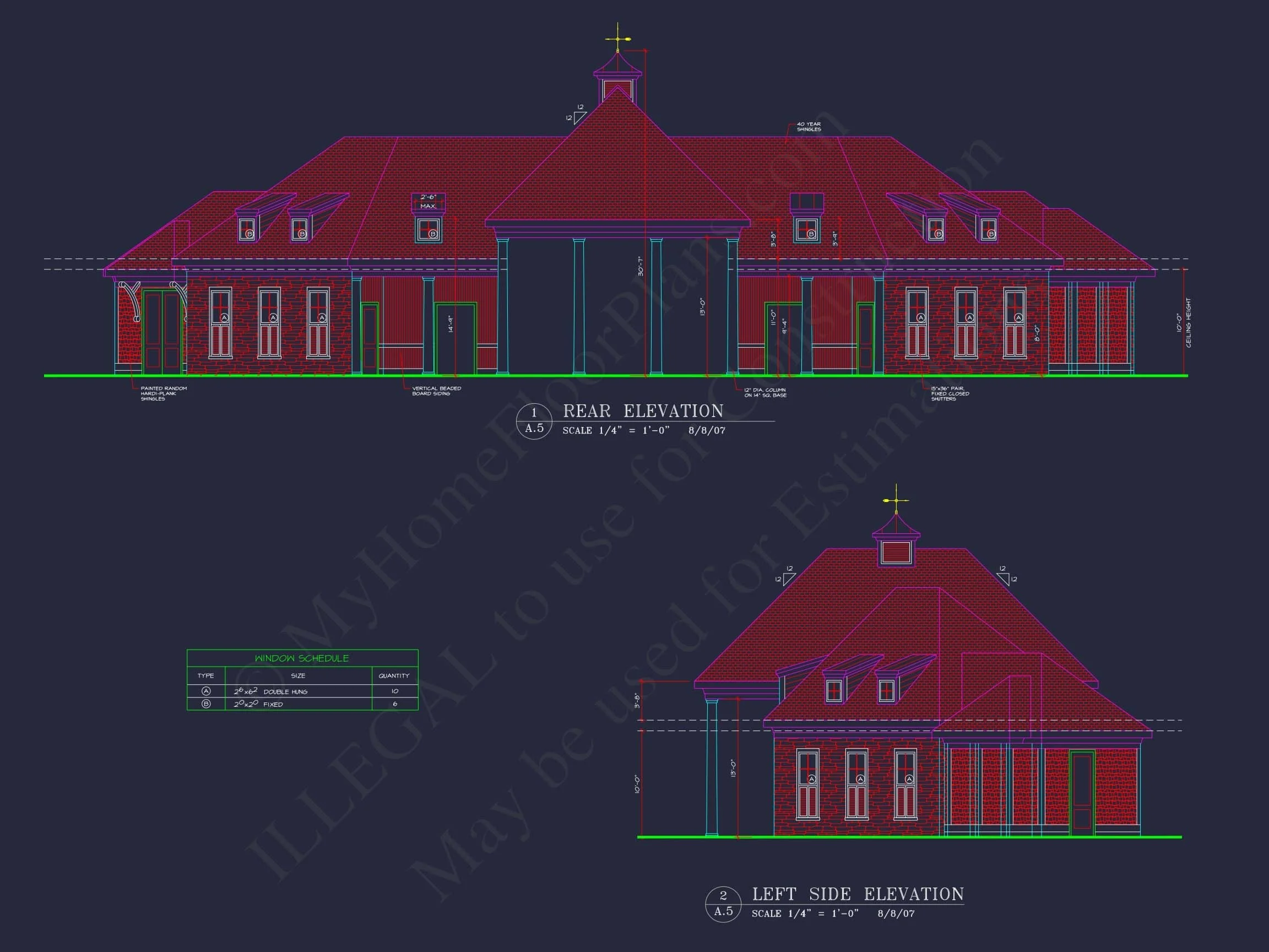 19-CLUBHOUSE - 94' Wide Clubhouse Floor Plan - Architectural CAD Blueprints 17 94' Wide Clubhouse Floor Plan – Architectural CAD Blueprints