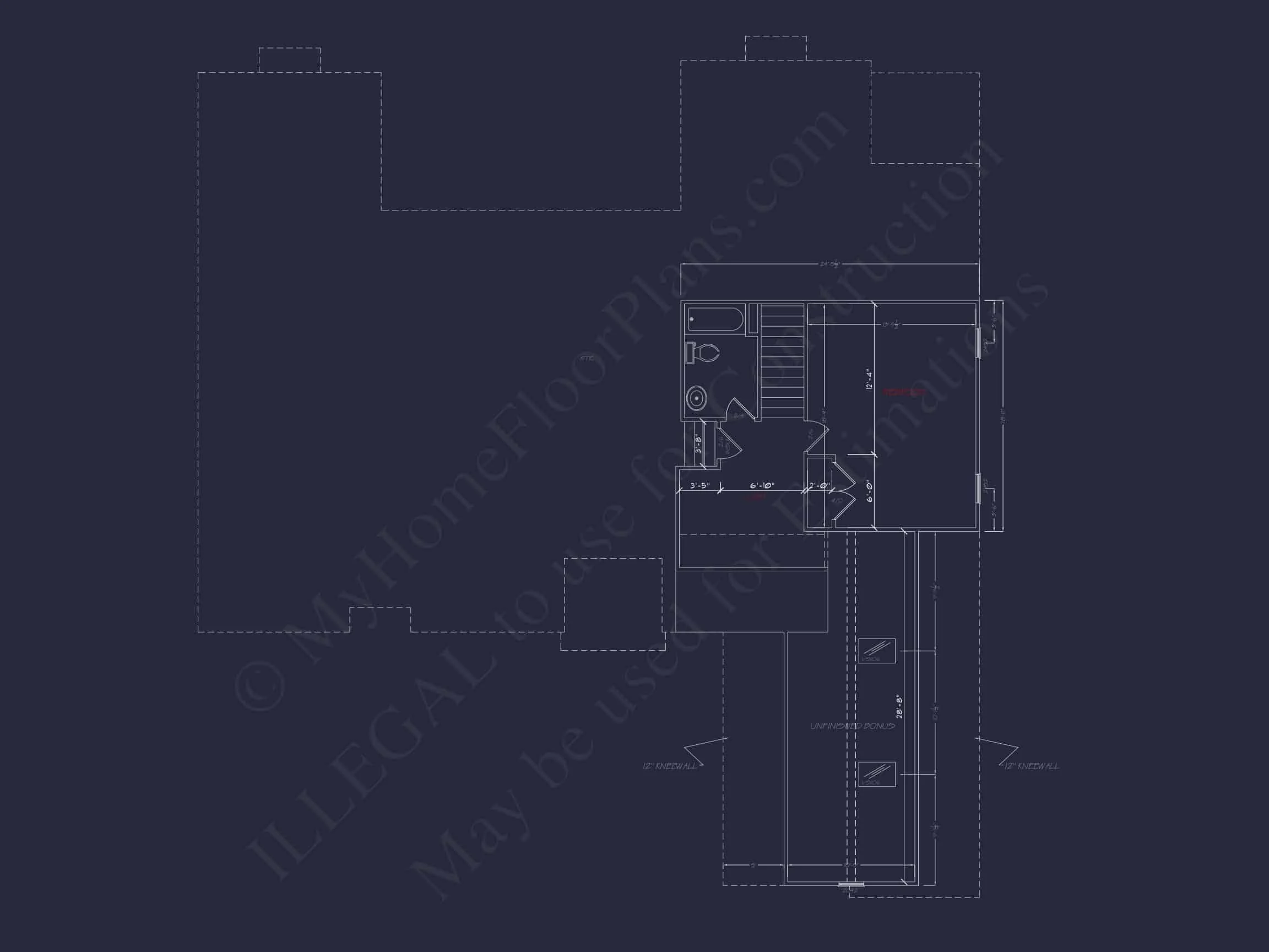 16-1346 HOUSE PLAN - House Plan and Blueprint: Functional Design with CAD and Architecture 7 Functional 2-Story House Plan with Modern Blueprint Design