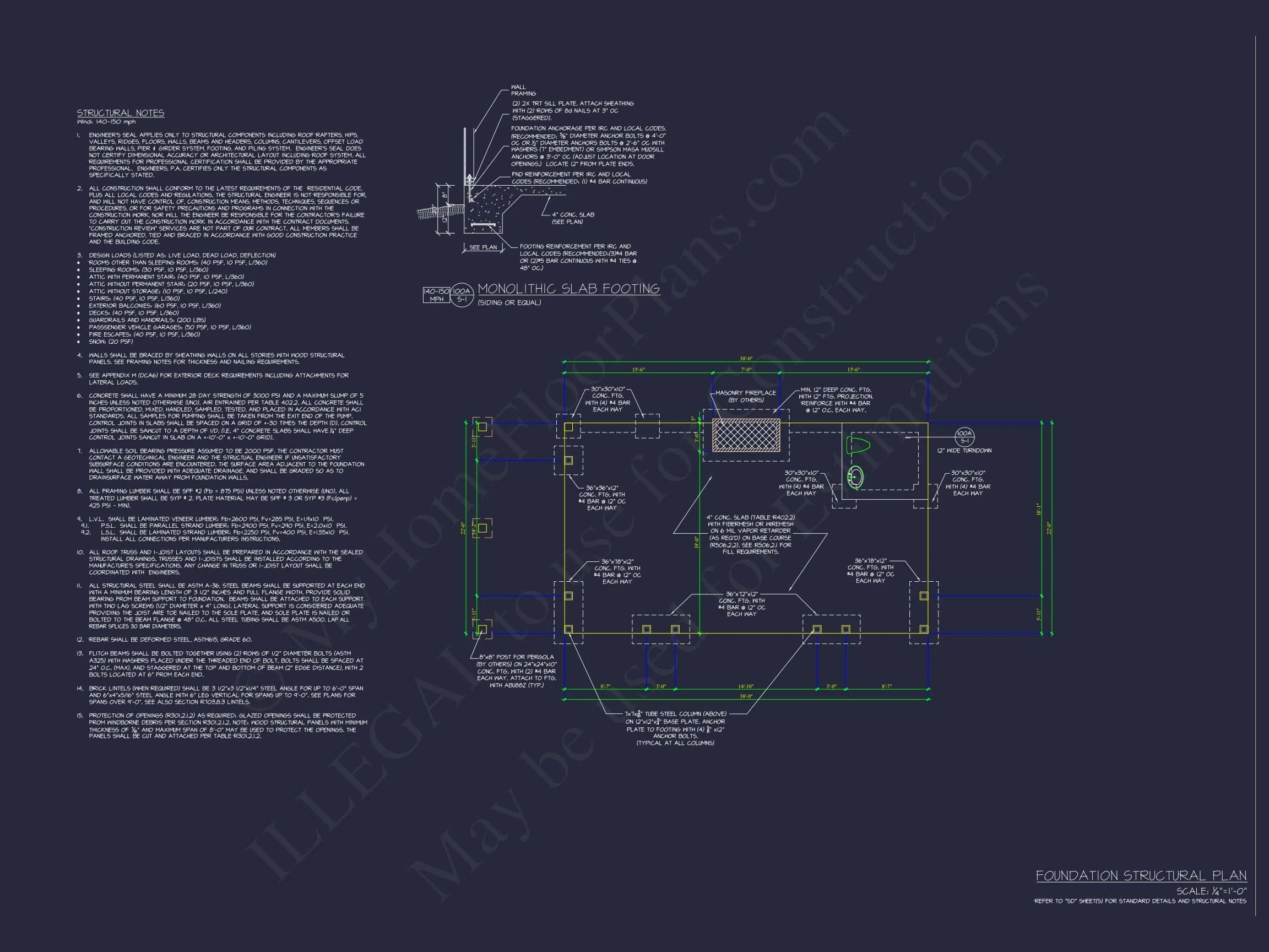 20-1936 HOUSE PLAN - Charming Pool House Floor Plan | Traditional CAD Blueprint 5 Charming Pool House Floor Plan with Craftsman Touch
