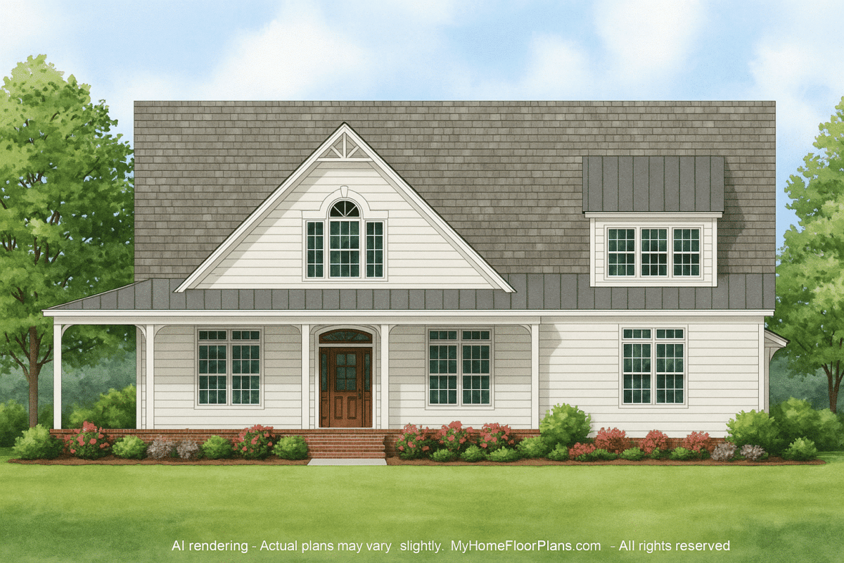 IMPORTANT Make the house as realistic as possible, landscape orientation, and display entire house. Do not off right or left side of house!