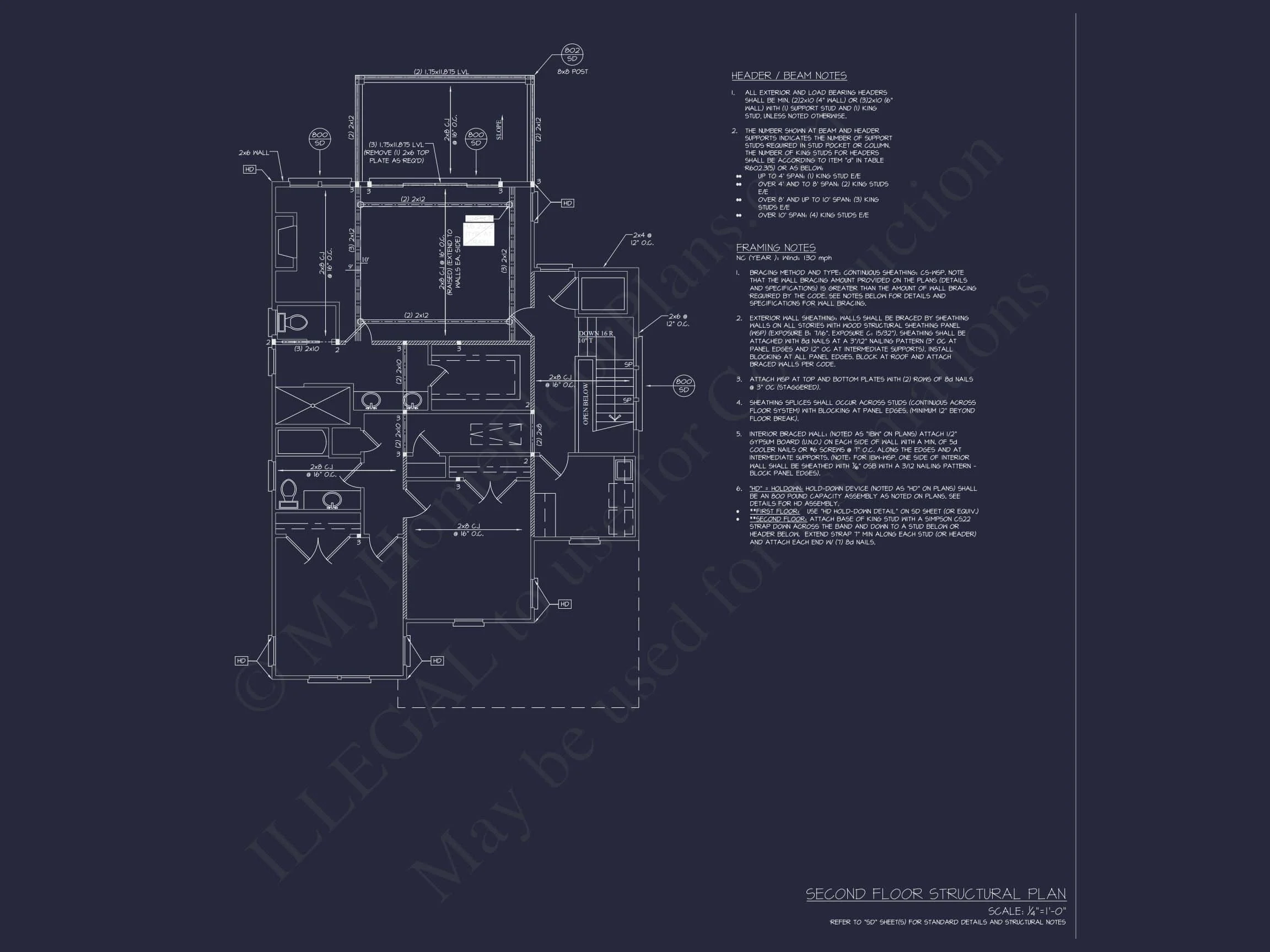 18-1726 HOUSE PLAN - Coastal House Plan with 4 Bedrooms, 3 Baths & CAD Designs 17 Coastal Home Plan with 4 Bedrooms, 3 Baths & CAD Designs