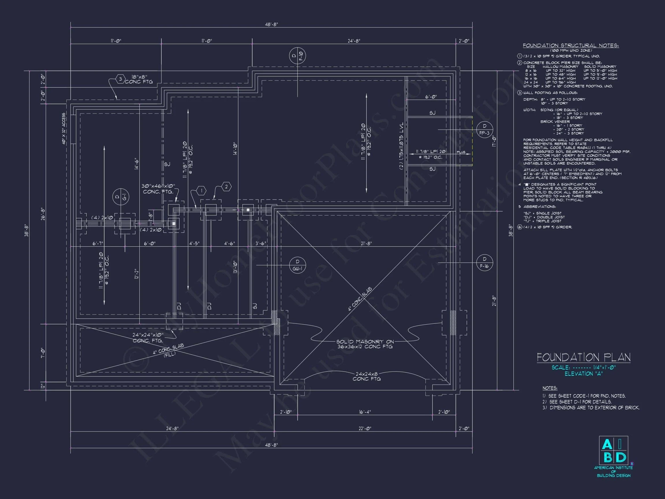 10-1546 HOUSE PLAN - Modern House Plan with Detailed Floor Designs and CAD Blueprints 17 Modern Home Plan with Detailed Floor Designs and CAD Blueprints