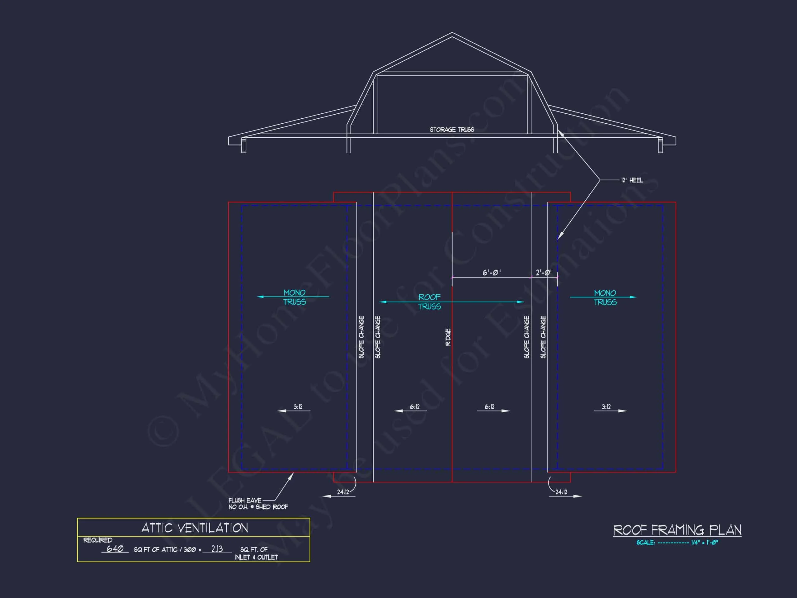 20-1537 BARN HOUSE PLAN - Barn House Plan with Detailed CAD Floor Plan Blueprint 6 Barn Shed house Plan with Detailed CAD Floor Plan Blueprint