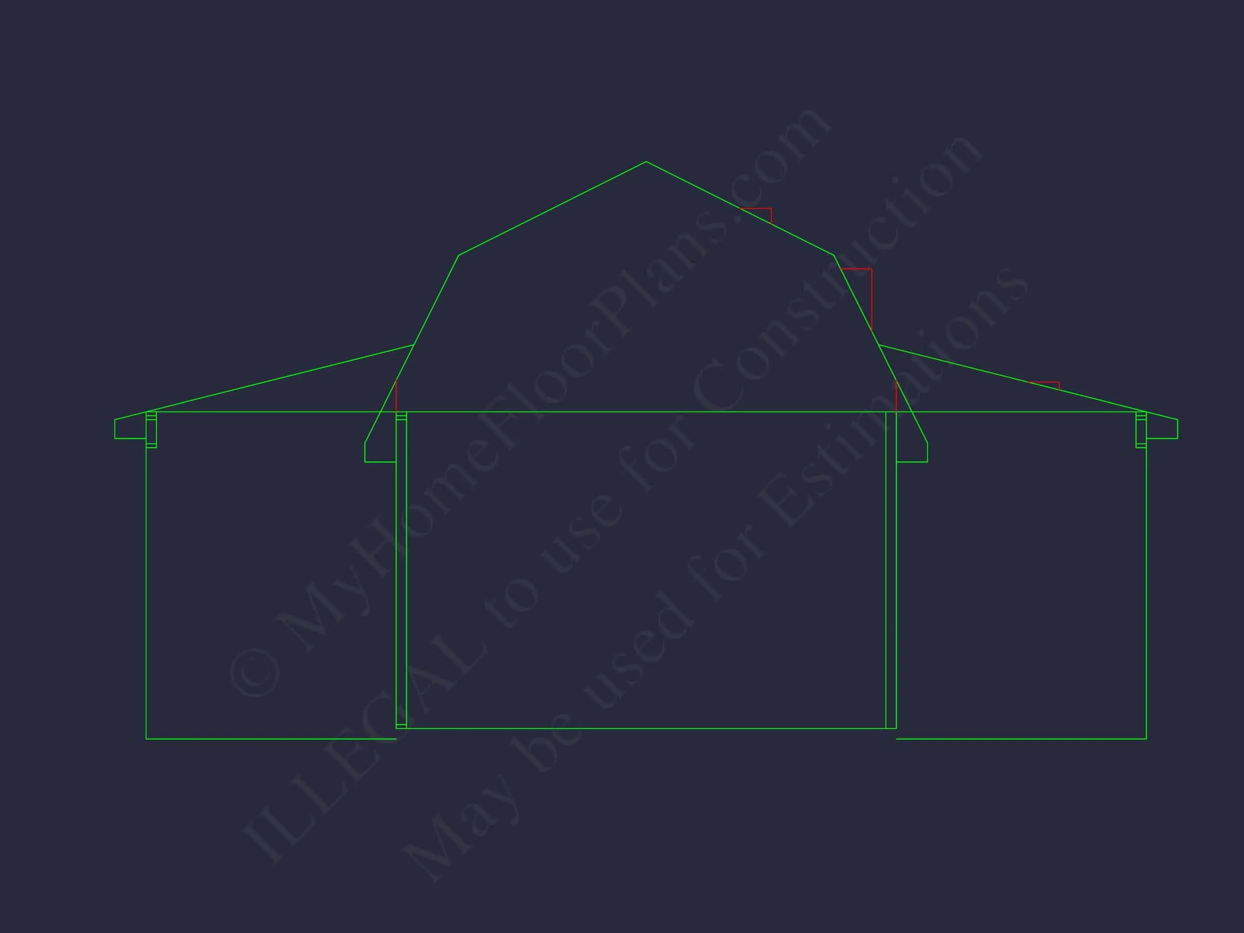 20-1537 BARN HOUSE PLAN - Barn House Plan with Detailed CAD Floor Plan Blueprint 9 Barn Shed house Plan with Detailed CAD Floor Plan Blueprint