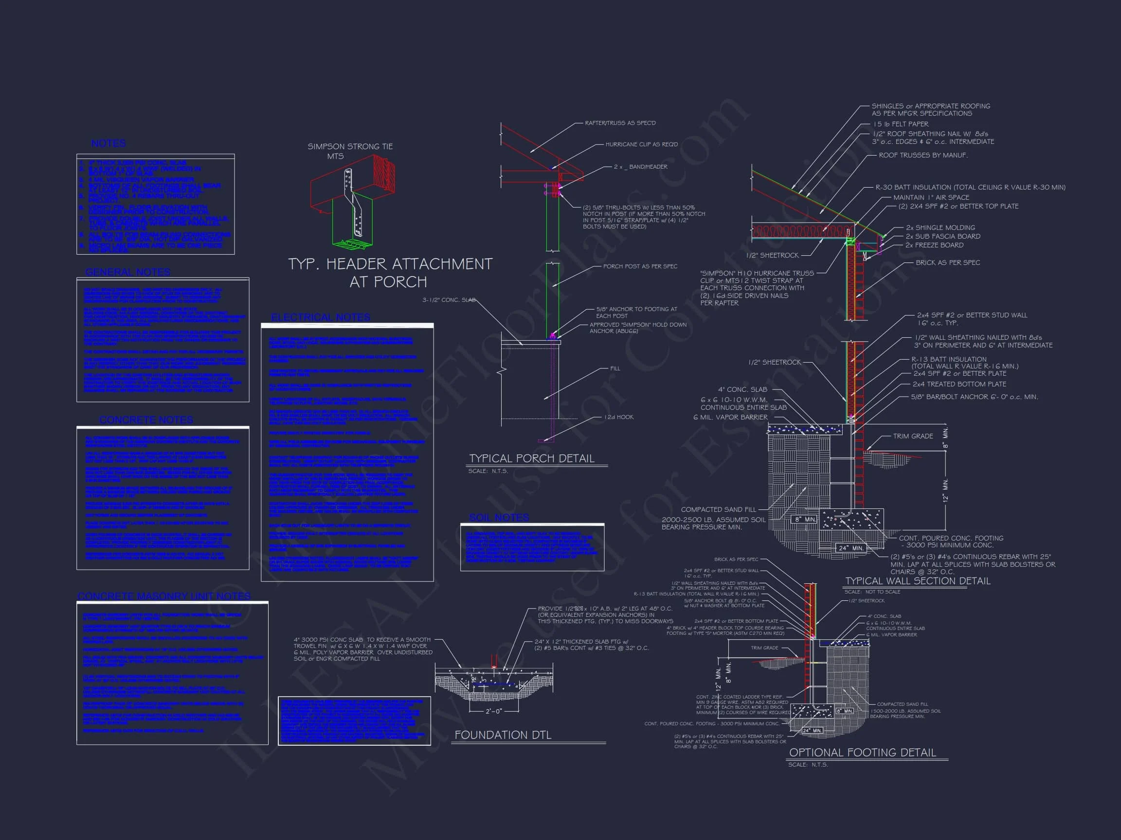 14-1431 HOUSE PLAN - Craftsman House Plan with Bonus Room and 3 Bedrooms 12 Craftsman Home Plan with Bonus Room and 3 Bedrooms