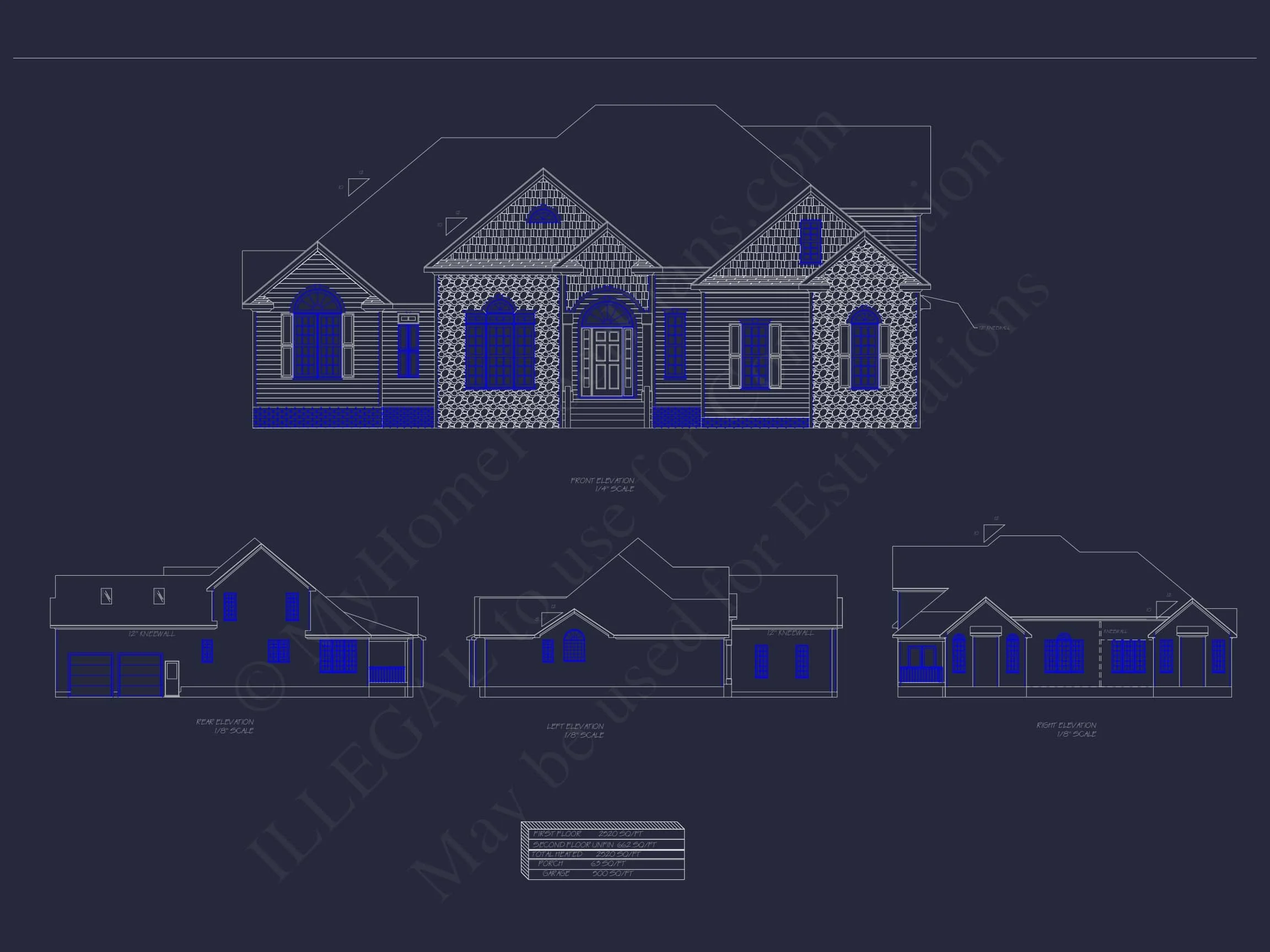 9-WRIGHT HOUSE PLAN - Traditional Craftsman House Plan - 2520 Sq. Ft., 2 Stories, 3 Bedrooms 9 Traditional Craftsman Home Plan – 2,520 Sq. Ft. with Vaulted Ceilings & Open Layout