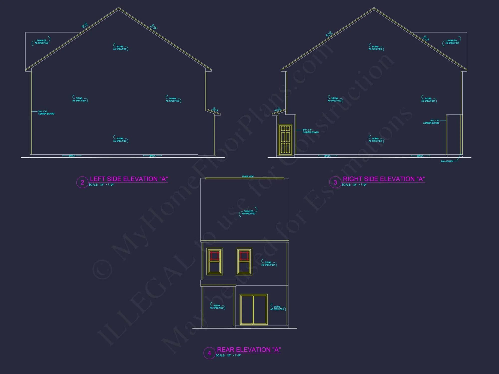 Charming 2-Story House Plan with Open Layout & Vaulted Ceilings