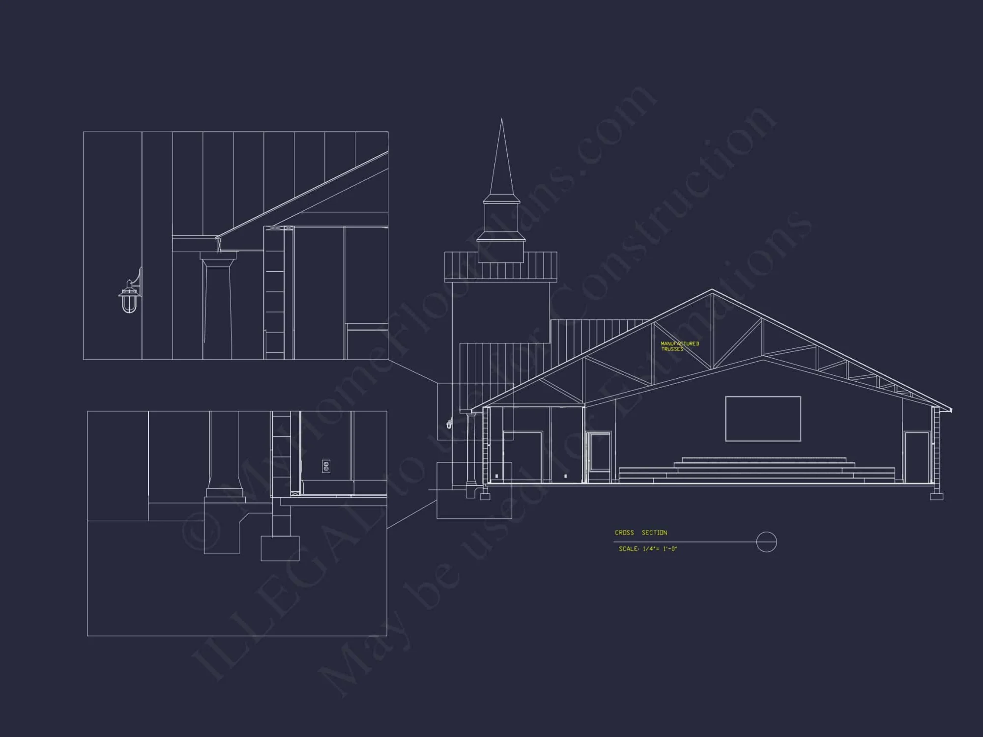Beautiful Church Floor Plan with Traditional Architecture & Functional Layout