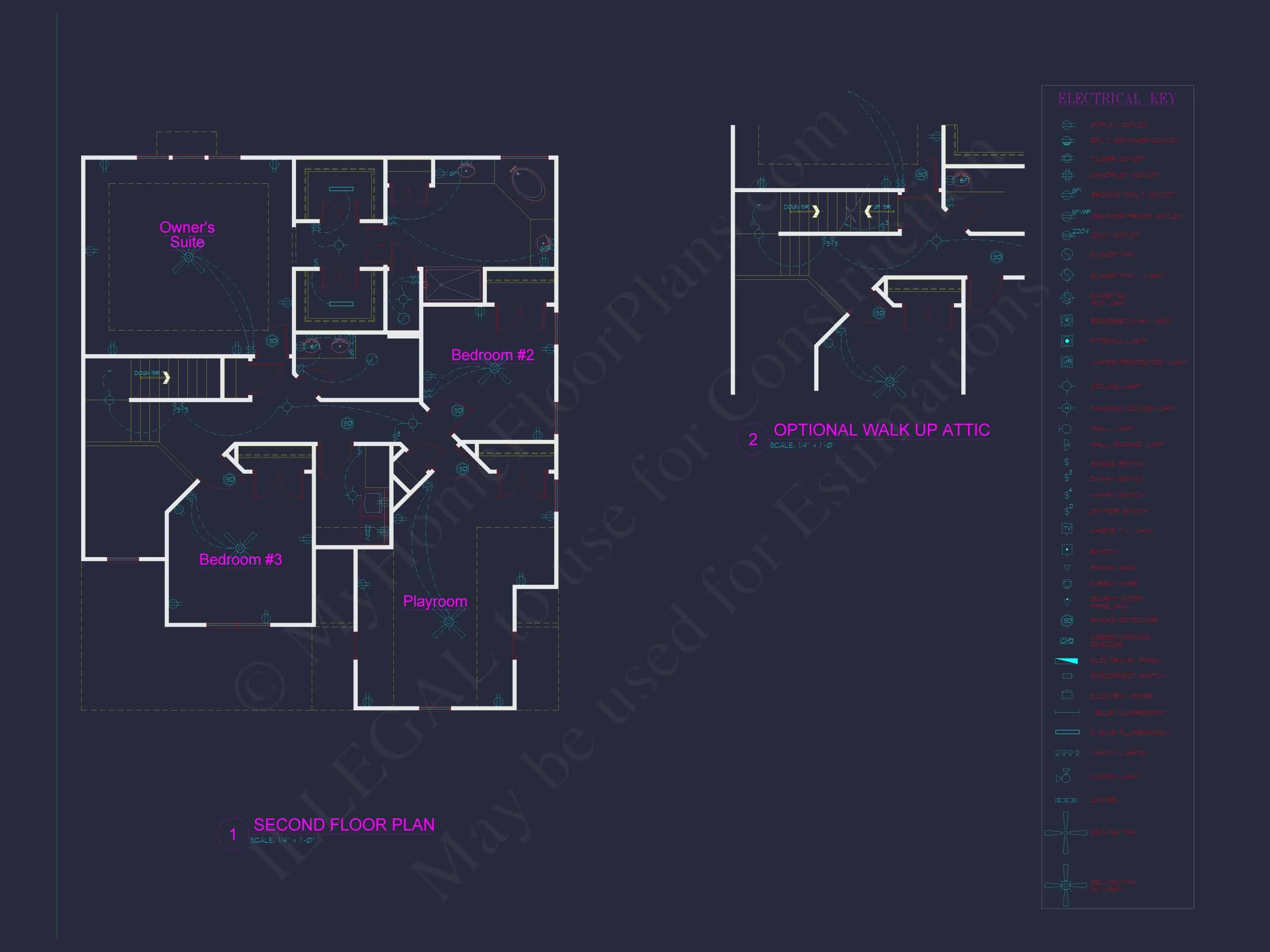 10-1518 HOUSE PLAN -Traditional Farmhouse Home Plan - 4-Bed, 3-Bath, 2,850 SF 4 10-1518 HOME PLAN