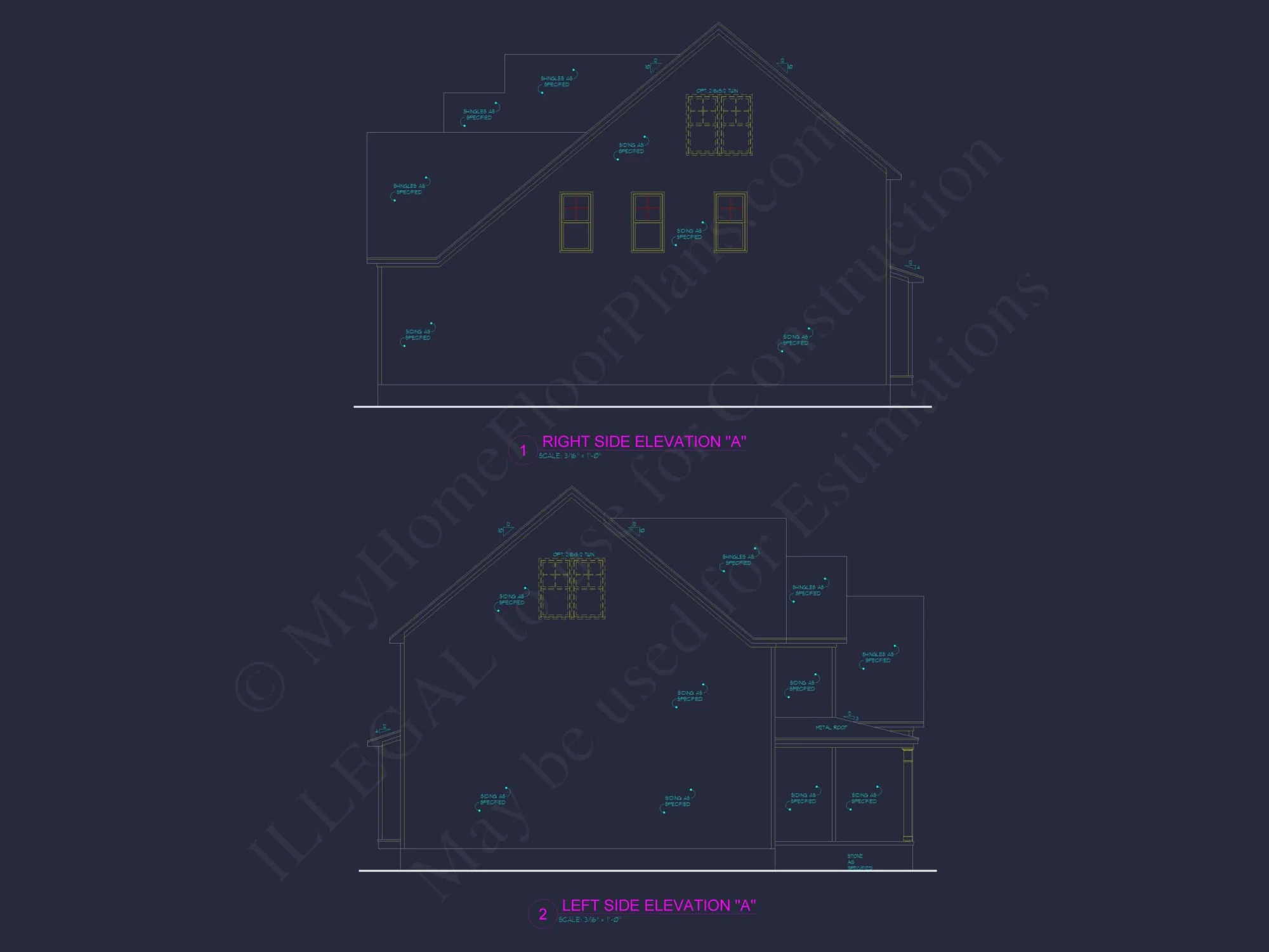 Traditional Craftsman House Plan with 2 Stories and Smart Layout