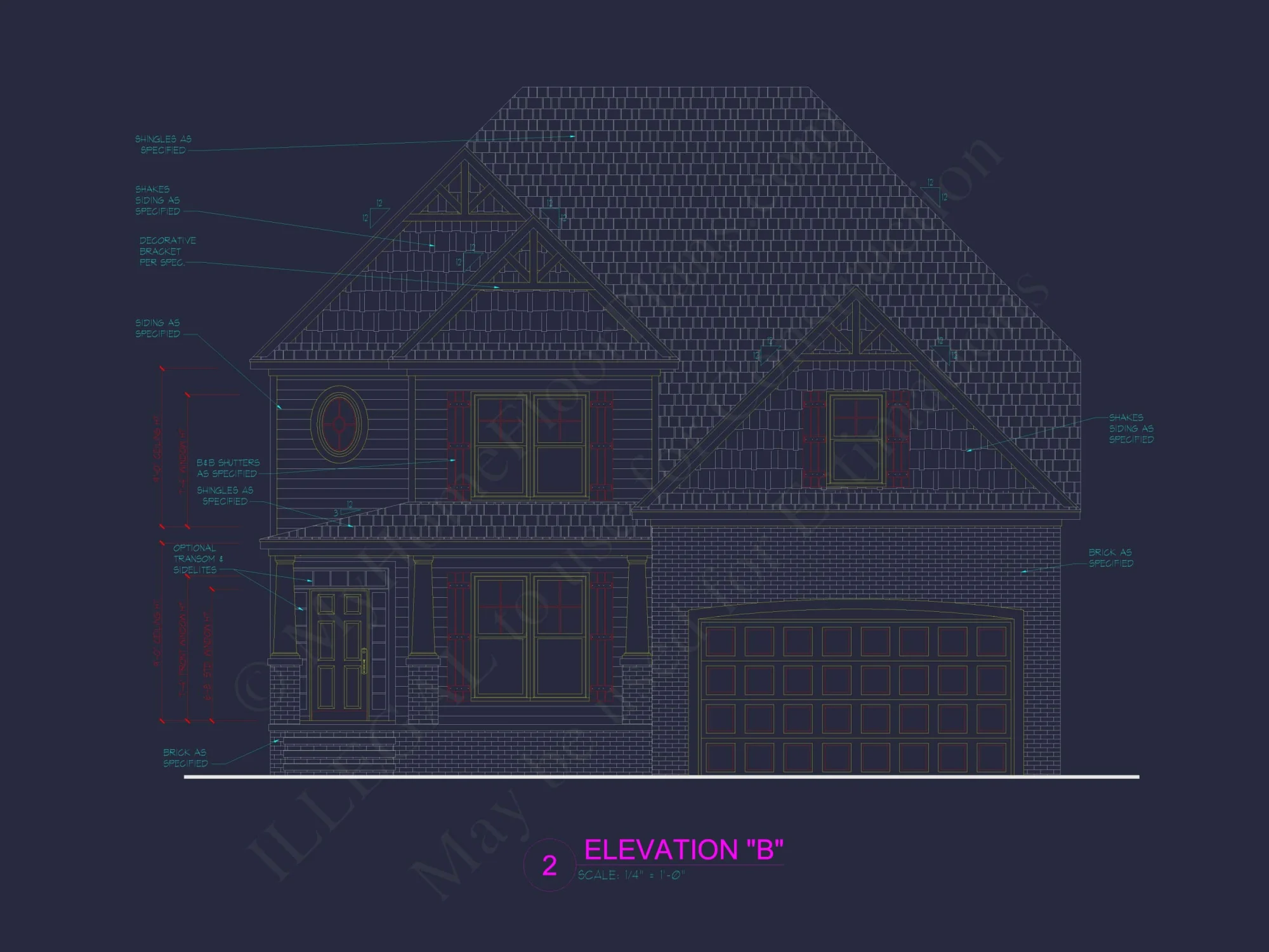 Traditional Craftsman House Plan with 2 Stories and Smart Layout