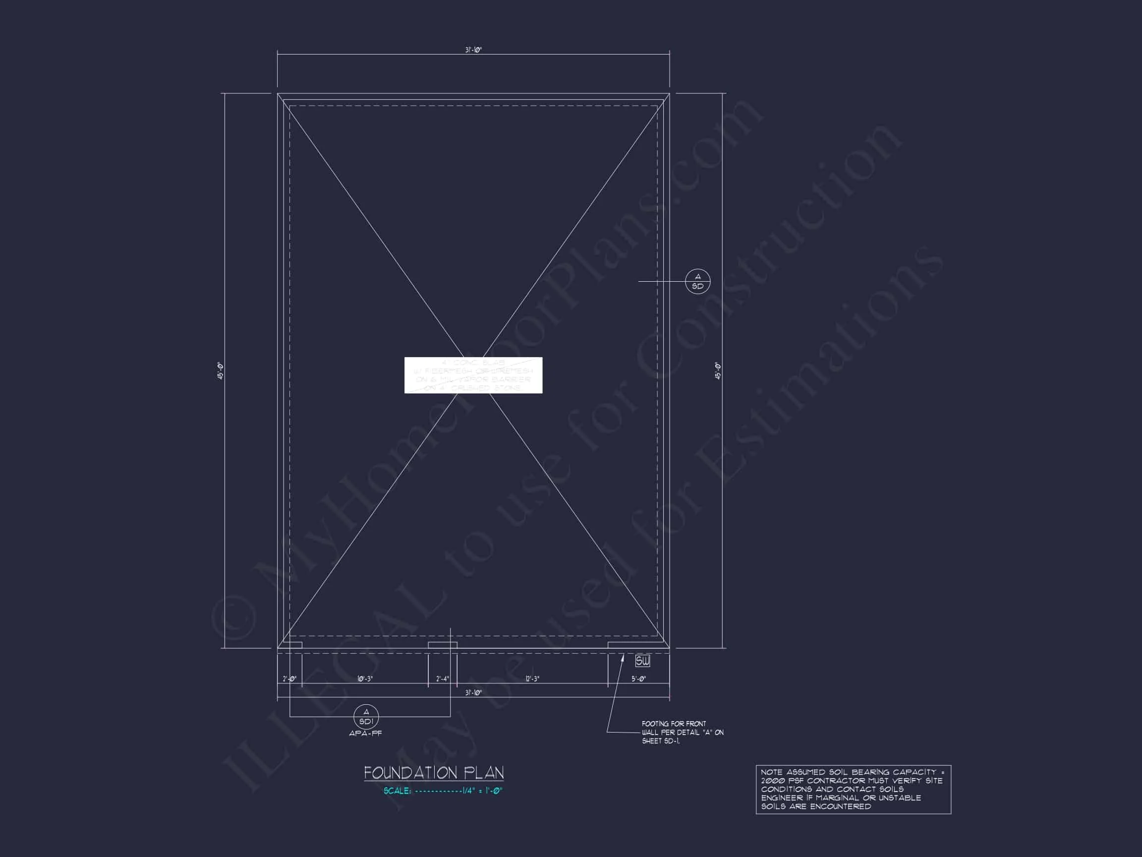 13-1741 RV GARAGE PLAN - Oversized Garage Plan with RV Bay | House Design 6 Oversized Garage Plan with RV Bay and Spacious House Design
