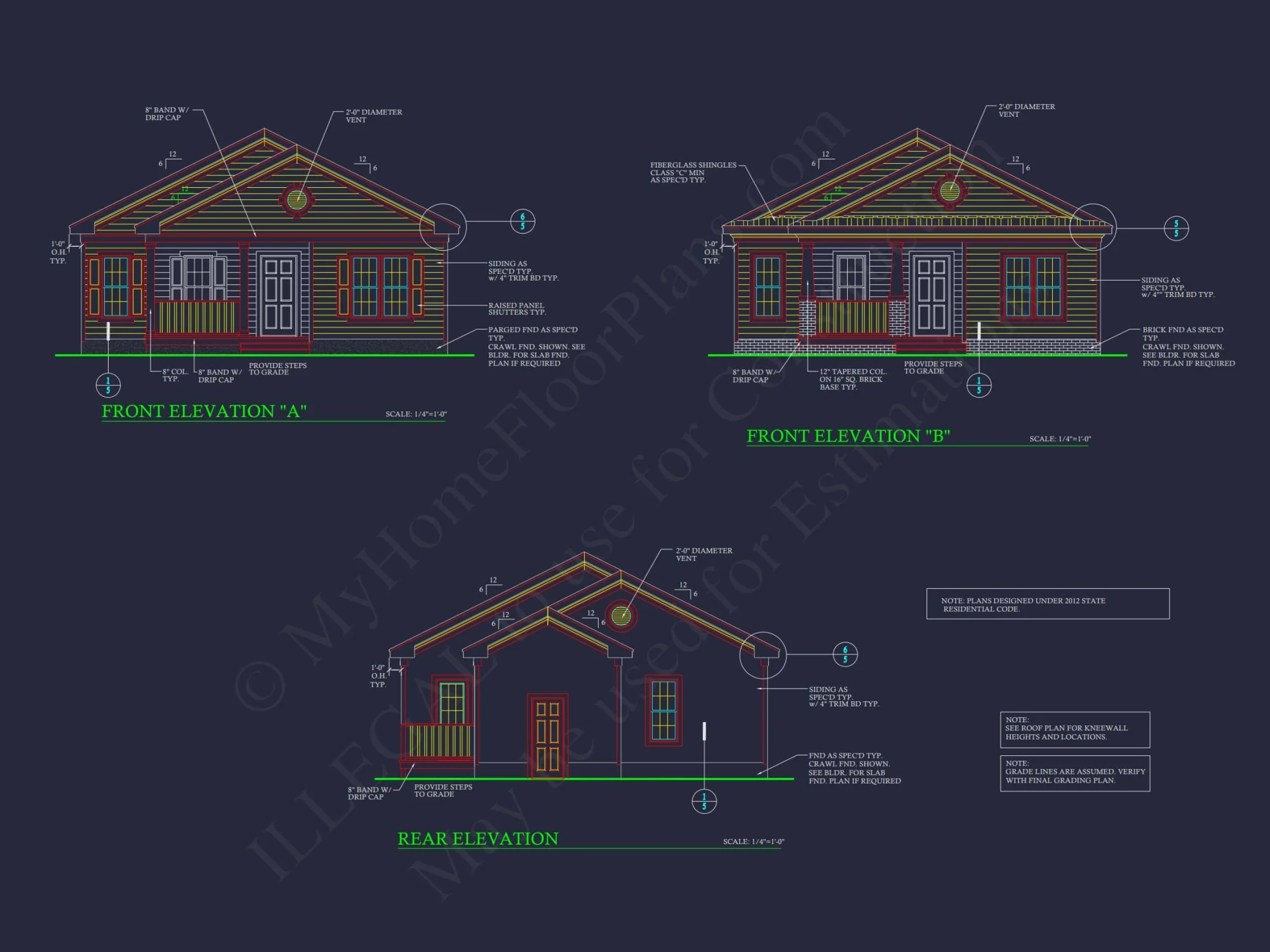 Affordable 4-Bedroom House Plan with Craftsman Design