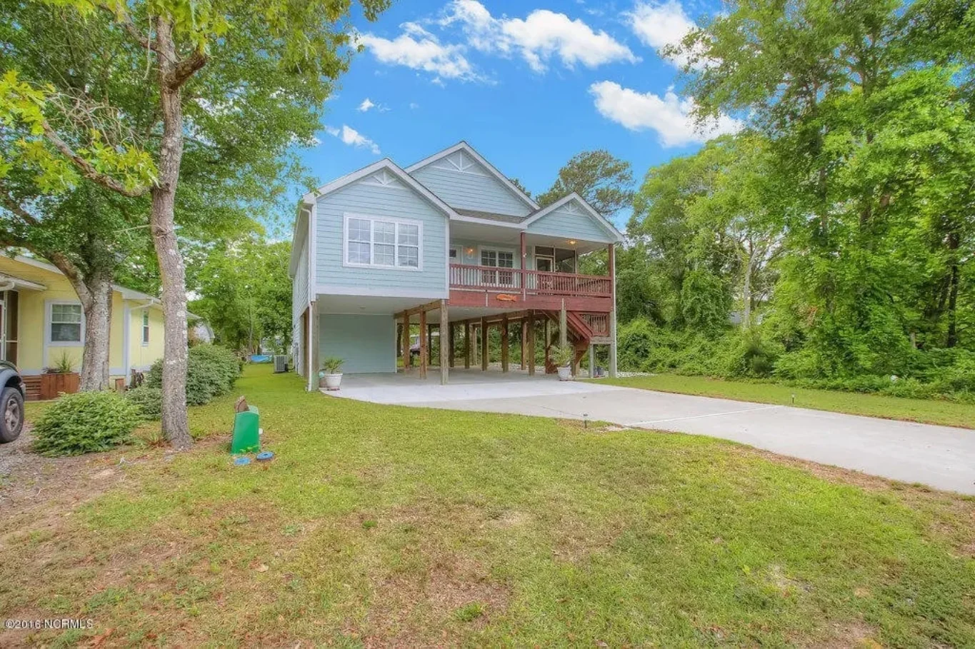 9-1693 HOUSE PLAN - Charming Coastal House Plan with Open Floor Layout | CAD & Blueprints 12 Charming Coastal Home Plan with Open Floor Layout