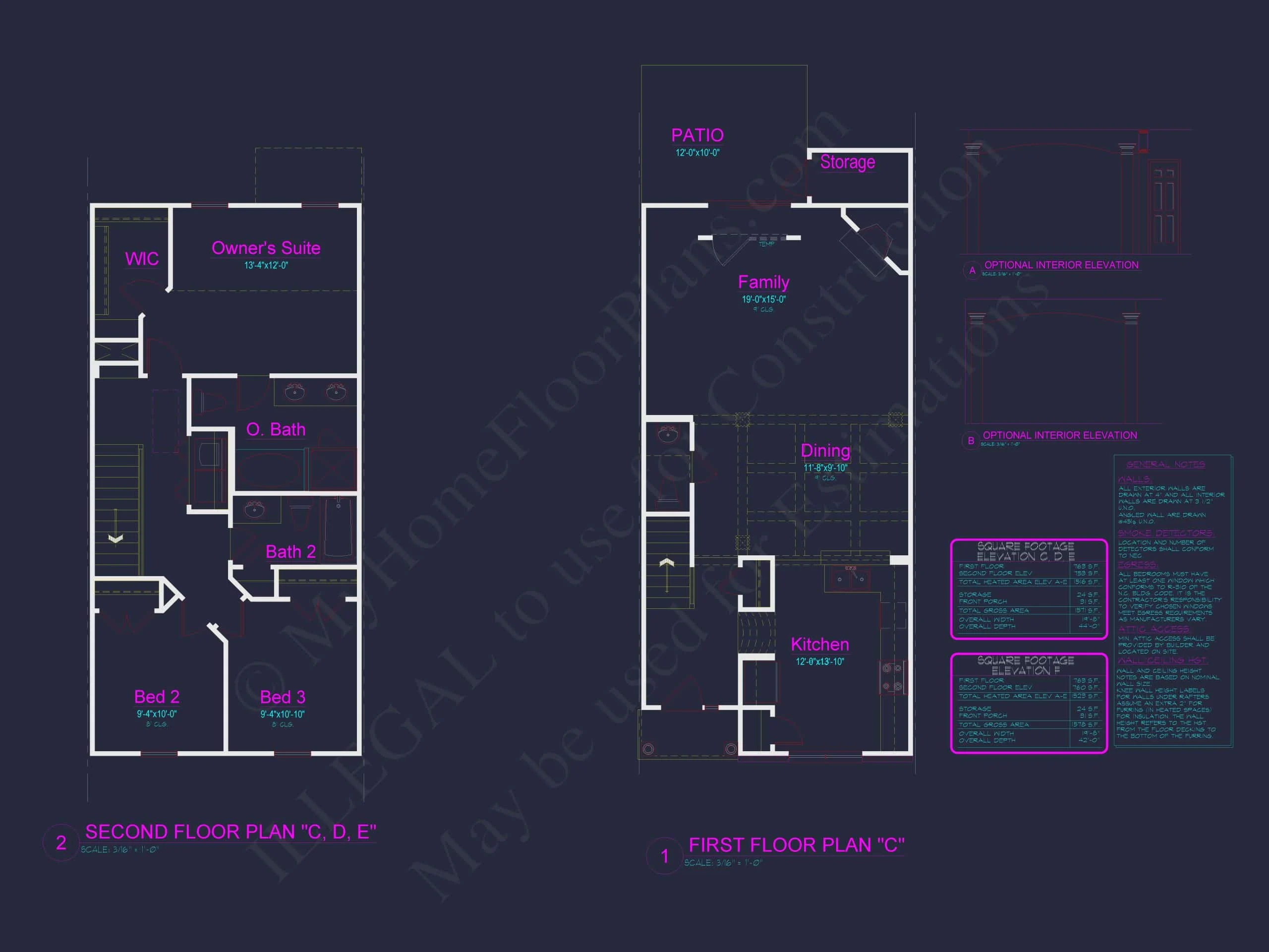 8-1690 REDWOOD TOWNHOUSE PLAN - Redwood Townhouse Plan | 3 Bed, 2.5 Bath | 1516 Sq Ft 7 Redwood Townhome Plan | 3 Bedrooms, 2.5 Baths, 1516 Sq Ft of Modern Living