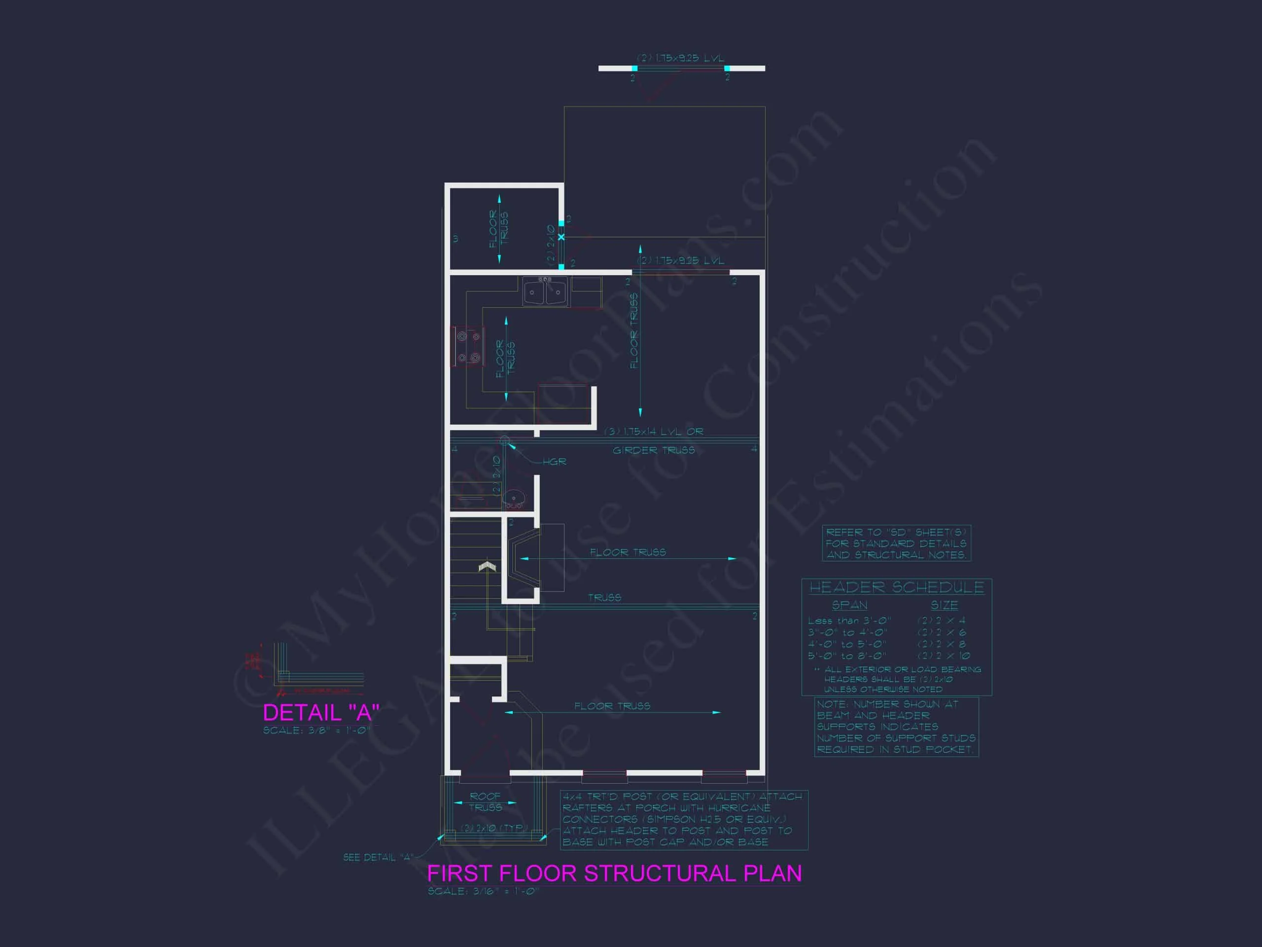 8-1690 OAKWOOD TOWNHOUSE PLAN - Modern Townhouse CAD Floor Plan with Detailed Architecture 9 Modern Townhome Floor Plan with Open Layout and CAD Files