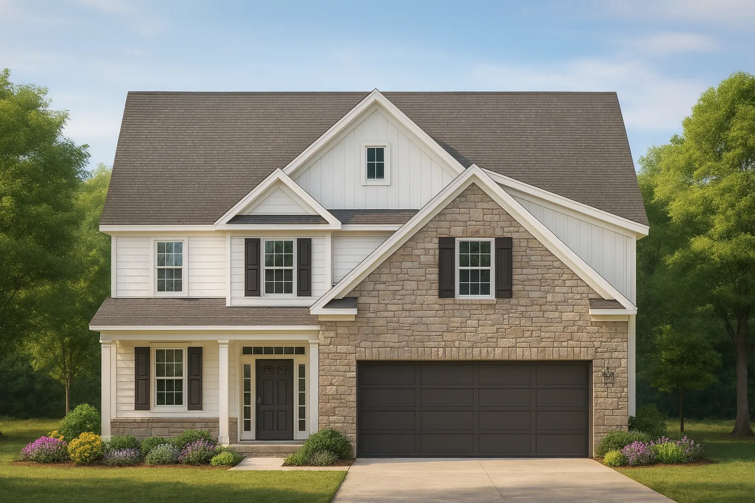 IMPORTANT Make the house as realistic as possible, landscape orientation, and display entire house. Do not off right or left side of house!