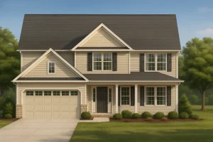 Craftsman Home Design with 4 Beds, 2.5 Baths & Open Floor Plan