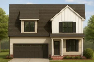 IMPORTANT Make the house as realistic as possible, landscape orientation, and display entire house. Do not off right or left side of house!