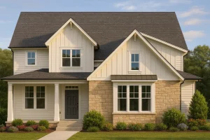 Elegant Home Floor Plan with CAD Designs & Blueprint Features