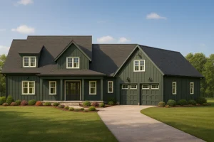Spacious 2-Story House Plan with Modern Craftsman Designs