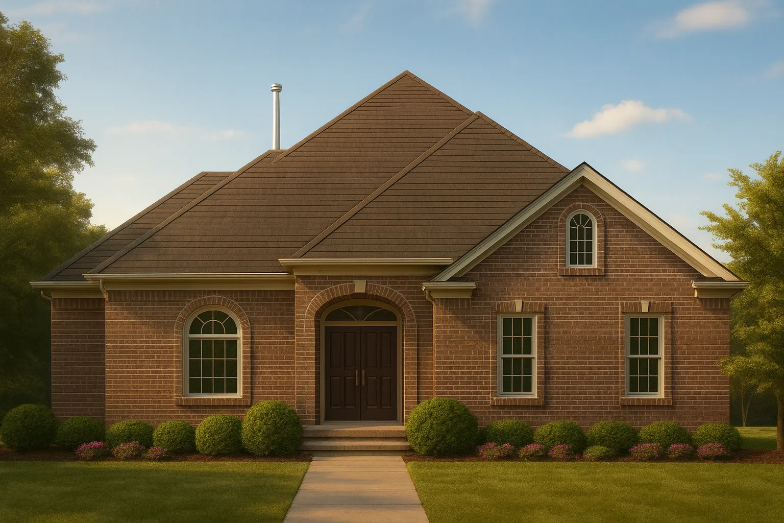Beautiful Home Design CAD Blueprint with Floor Plans