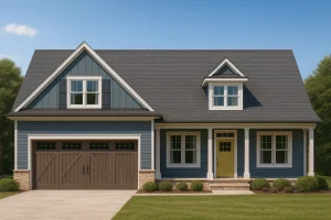 Craftsman Home Floor Plan Stunning CAD Design & Blueprint