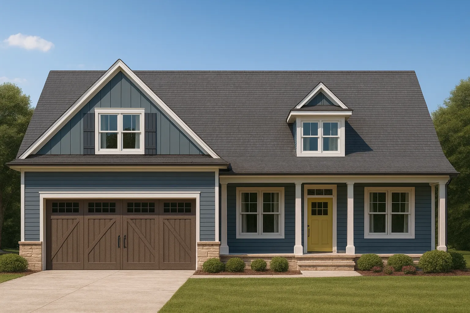 Craftsman Home Floor Plan Stunning CAD Design & Blueprint