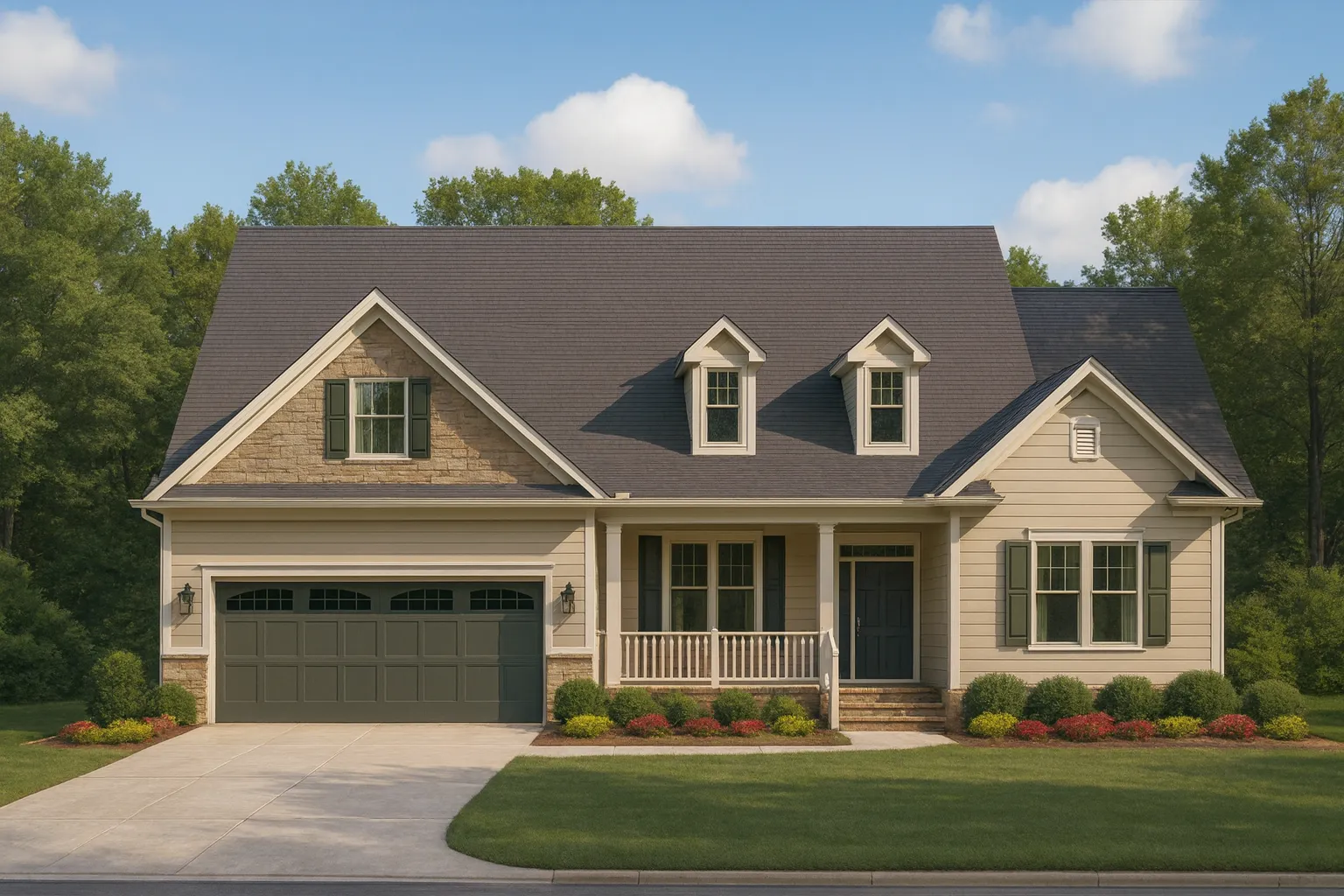 IMPORTANT Make the house as realistic as possible, landscape orientation, and display entire house. Do not off right or left side of house!