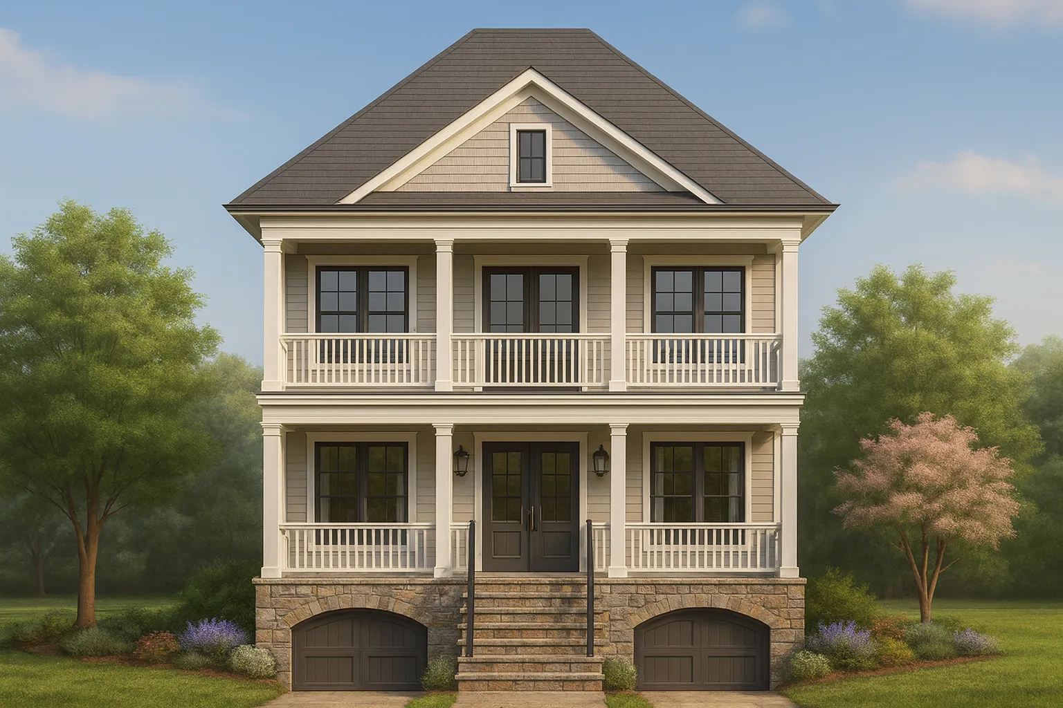 IMPORTANT Make the house as realistic as possible, landscape orientation, and display entire house. Do not cut off right or left side of house!