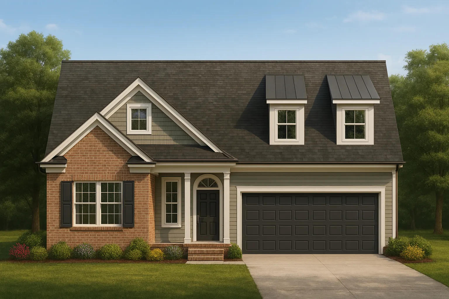 IMPORTANT Make the house as realistic as possible, landscape orientation, and display entire house. Do not cut off right or left side of house!