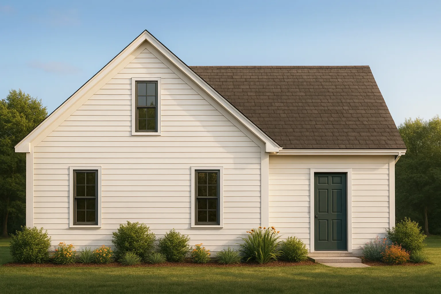 Charming 1-Bedroom Small Home Plan with Open Floor Layout & CAD Designs