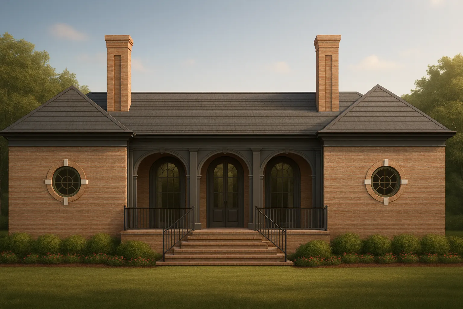 IMPORTANT Make the house as realistic as possible, landscape orientation, and display entire house. Do not cut off right or left side of house!