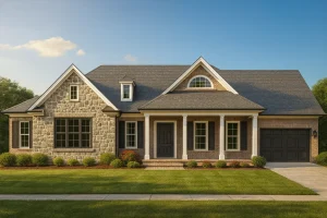 Elegant One-Story House Plan with Spacious Layout and 3,701 Heated Sq. Ft.