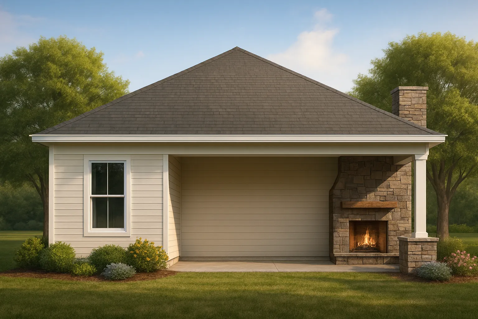 IMPORTANT Make the house as realistic as possible, landscape orientation, and display entire house. Do not cut off right or left side of house!