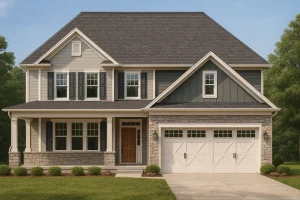 IMPORTANT Make the house as realistic as possible, landscape orientation, and display entire house. Do not off right or left side of house!