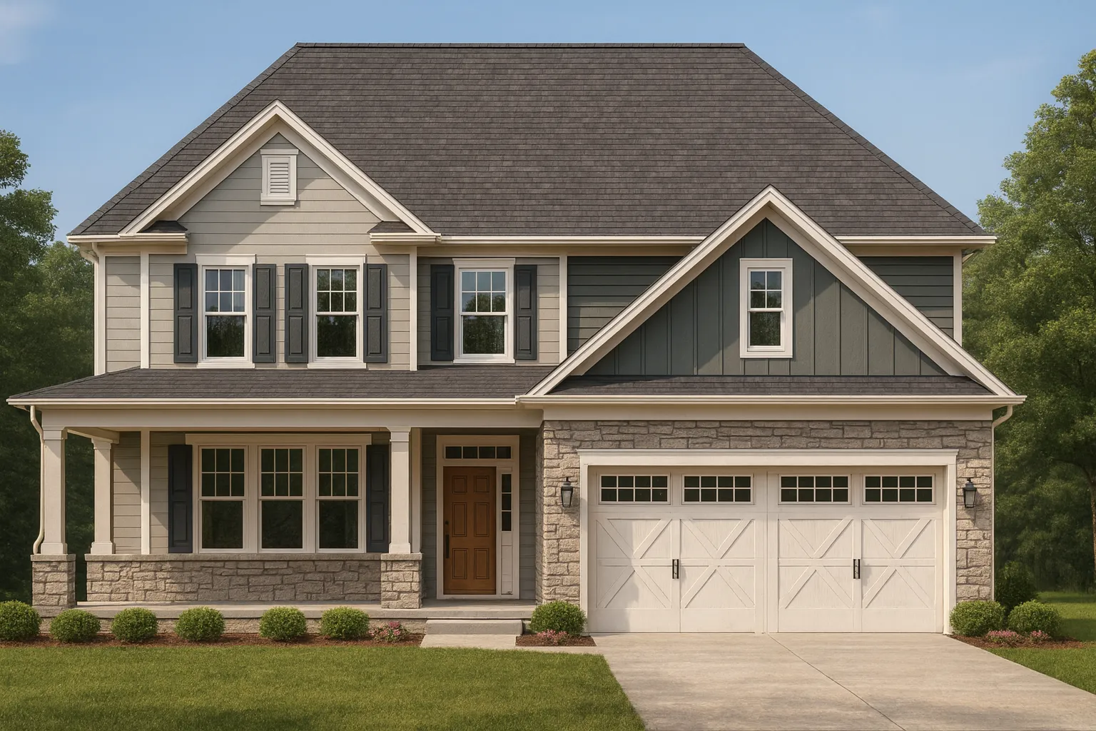 IMPORTANT Make the house as realistic as possible, landscape orientation, and display entire house. Do not off right or left side of house!
