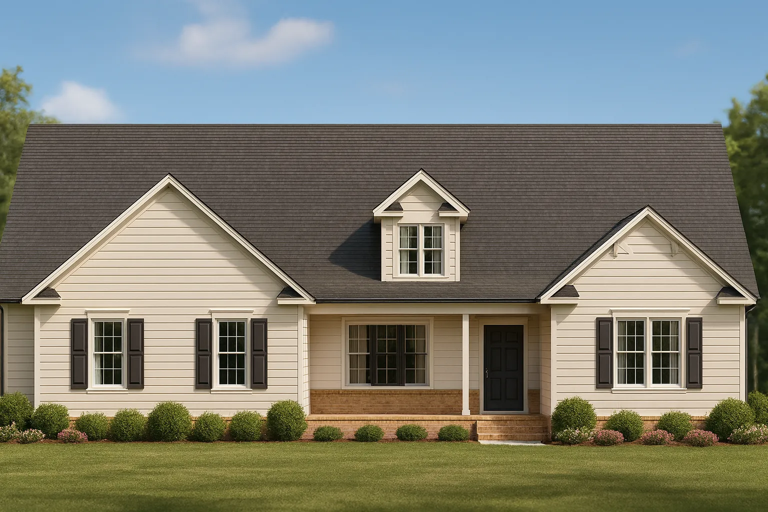 IMPORTANT Make the house as realistic as possible, landscape orientation, and display entire house. Do not cut off right or left side of house!