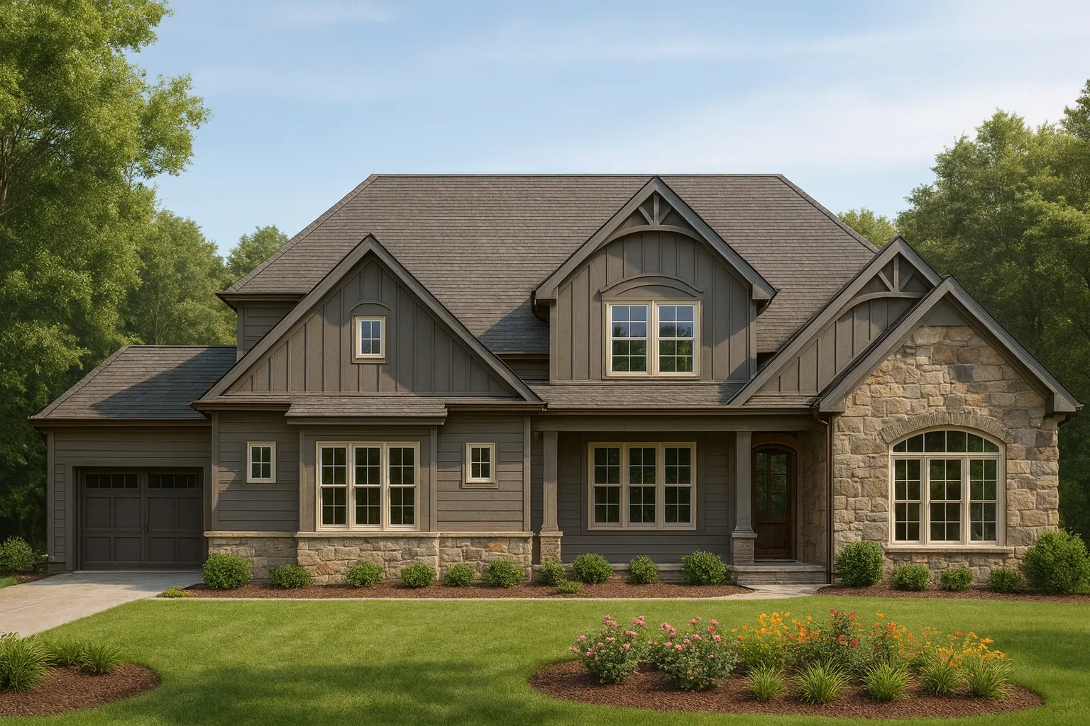 IMPORTANT Make the house as realistic as possible, landscape orientation, and display entire house. Do not cut off right or left side of house!