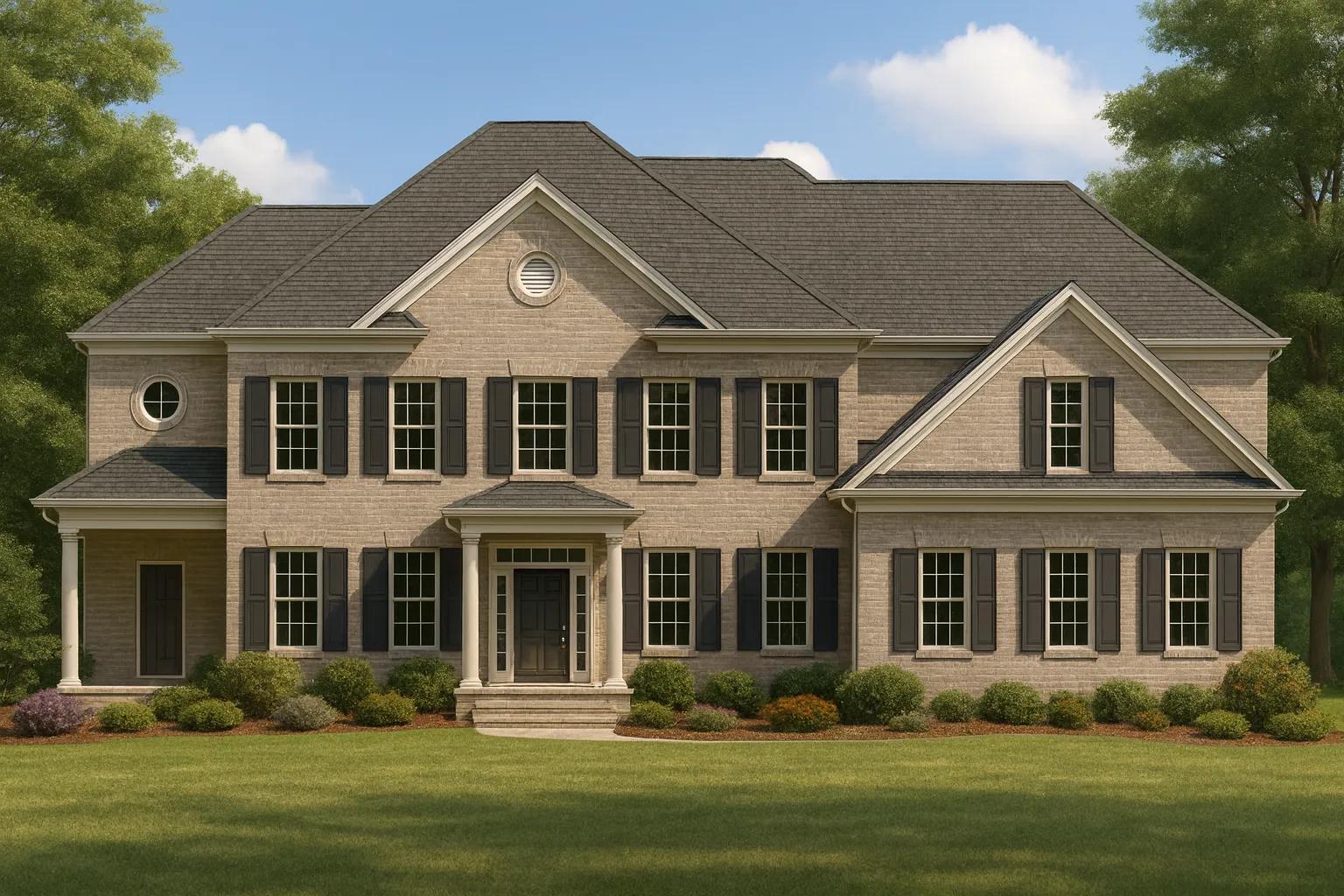 IMPORTANT Make the house as realistic as possible, landscape orientation, and display entire house. Do not off right or left side of house!