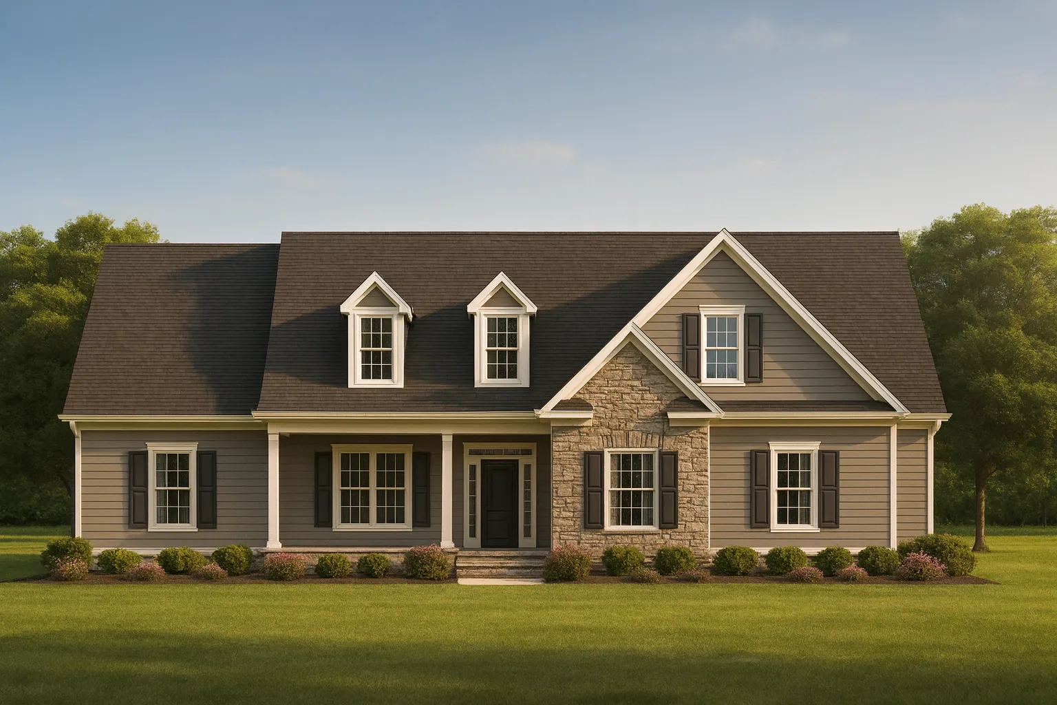 strongSpacious 56' Wide Home Plan with Bonus Room CAD Designs