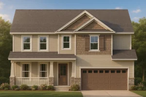 IMPORTANT Make the house as realistic as possible, landscape orientation, and display entire house. Do not cut off right or left side of house!