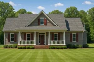 Elegant Southern Home Plan with CAD Blueprint Designs