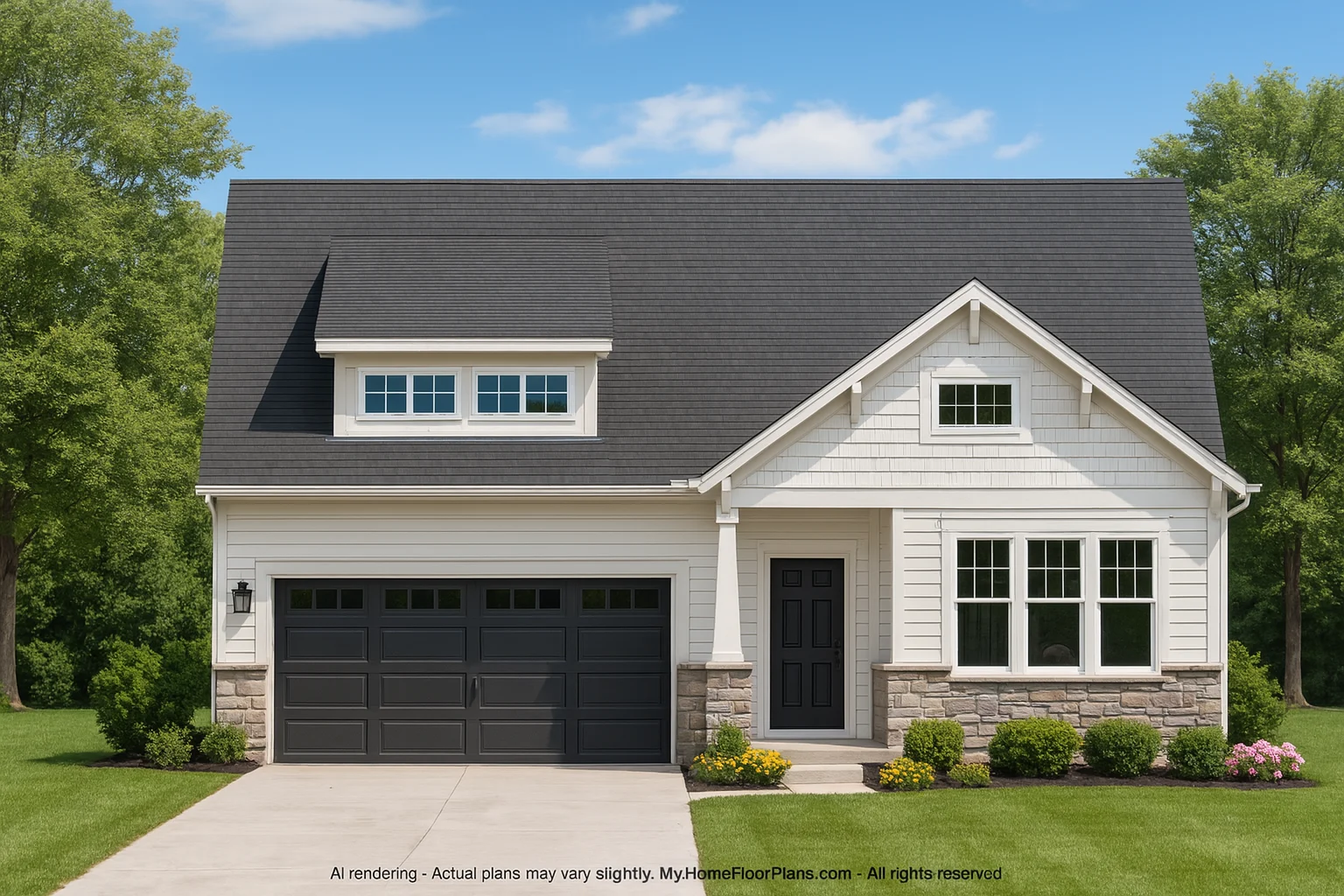 Craftsman Home Floor Plan with Timeless Charm & Modern Comfort