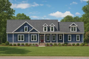Traditional 2-Story House Plan with Spacious CAD Designs