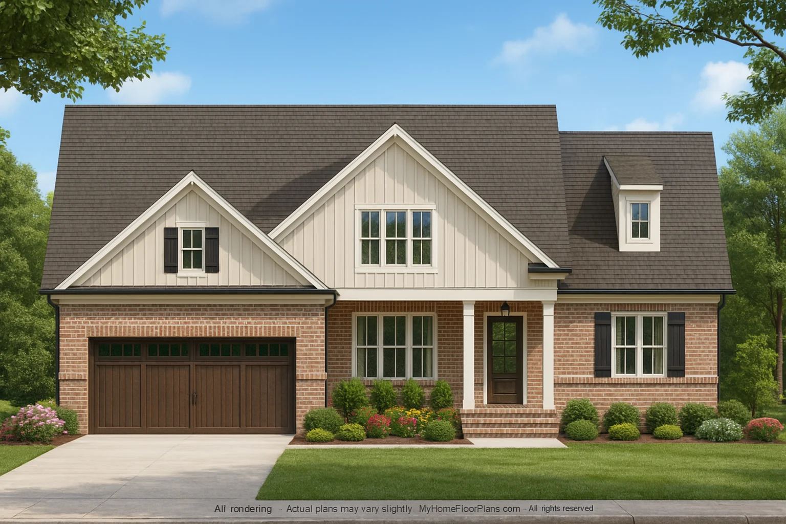 Elegant Craftsman Home Plan with Modern Floor Designs